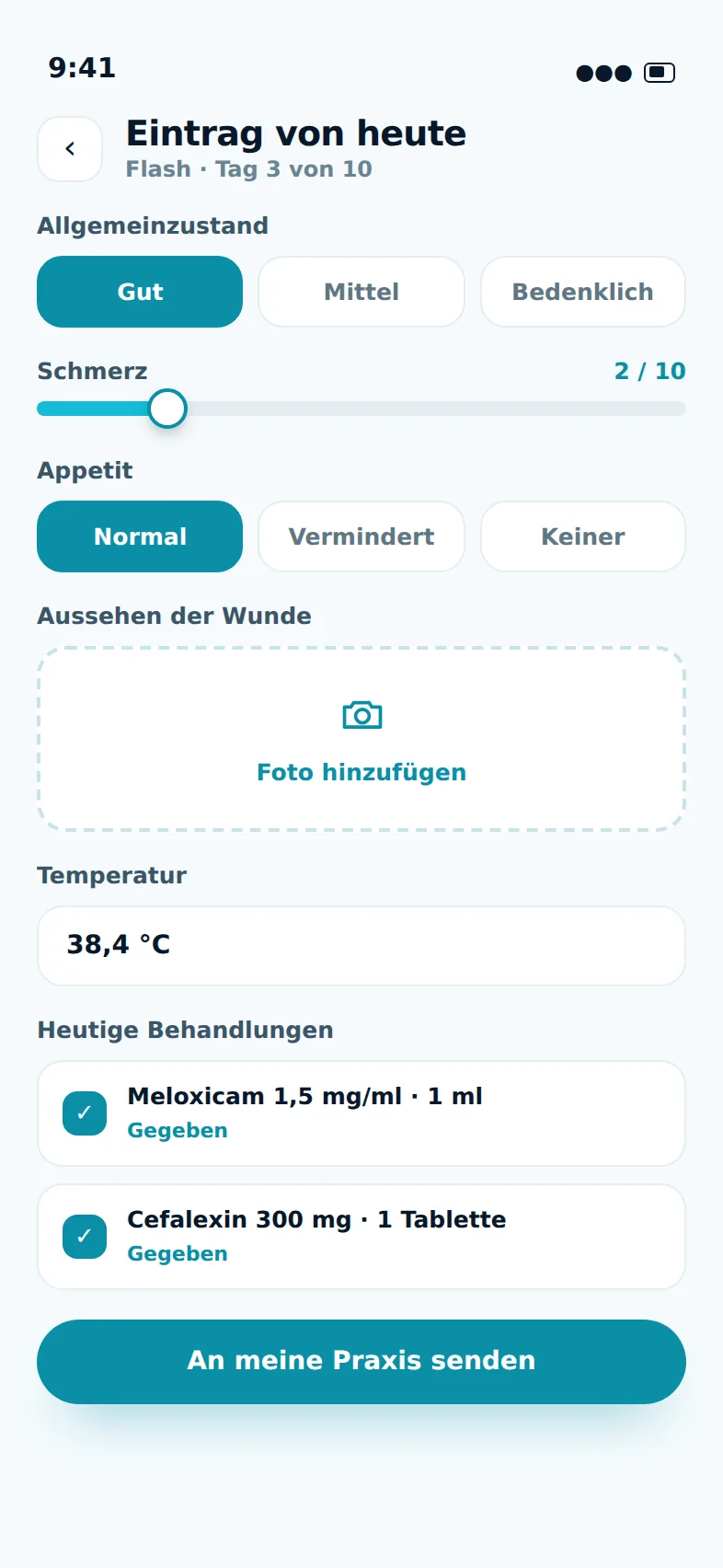 VETPOP · Der Gesundheitspass Ihres Tieres, geteilt mit seiner Praxis